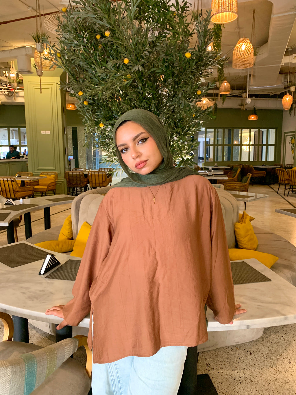 The Easy-Light Blouse in Havan