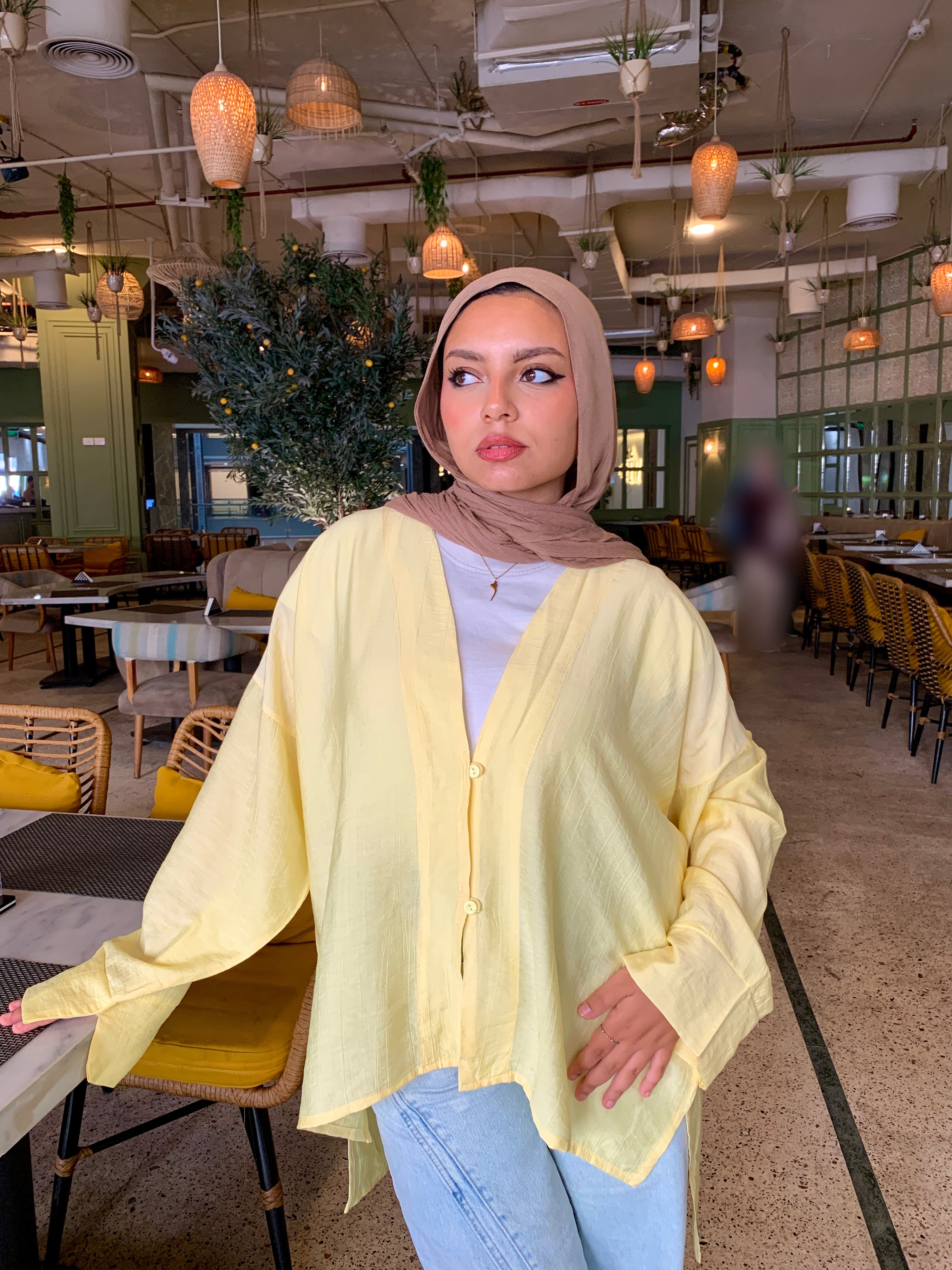 Cardy-Louse in Butter Yellow