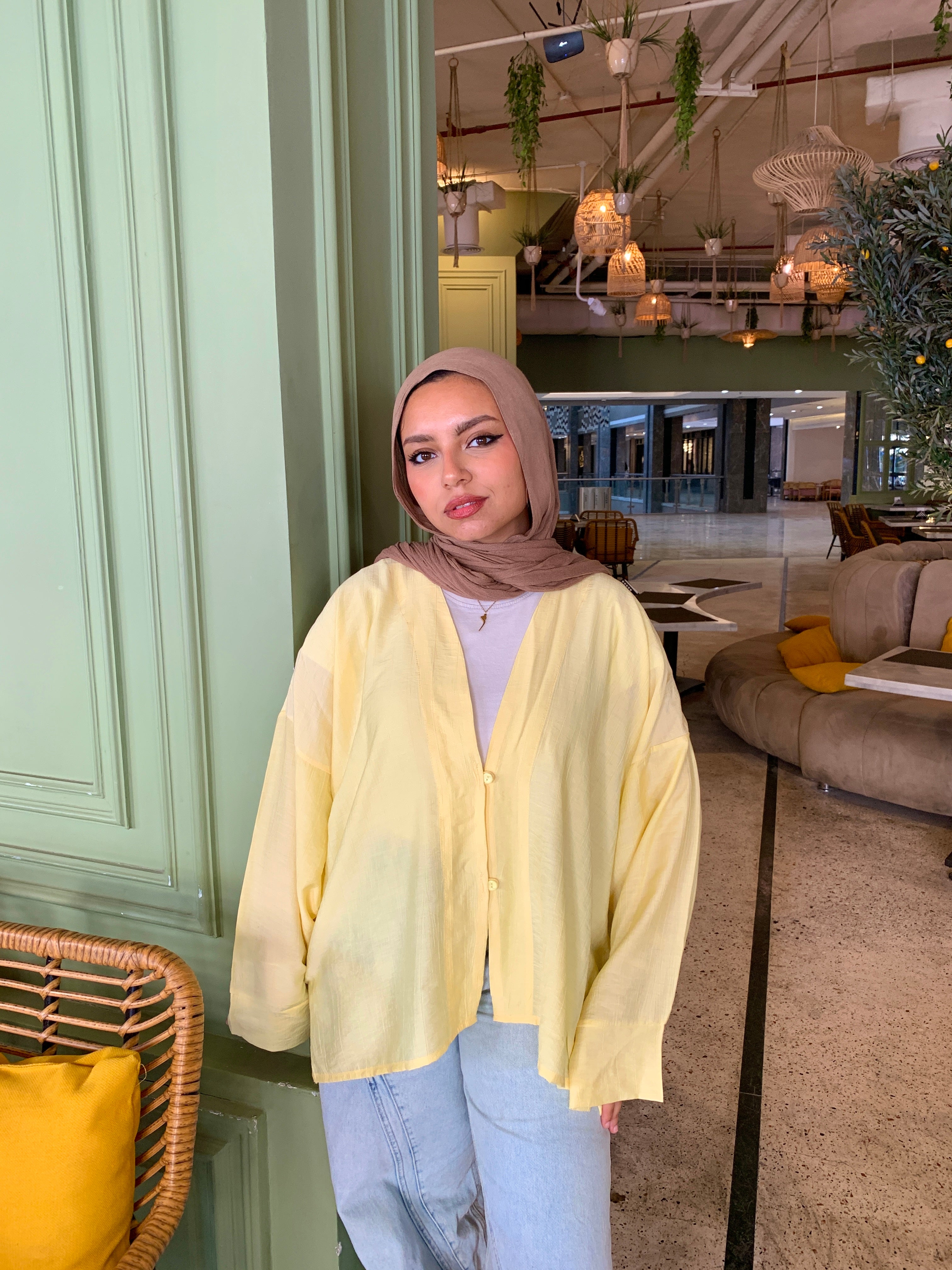 Cardy-Louse in Butter Yellow
